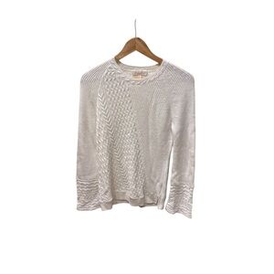 Etcetera Cream Knit Top